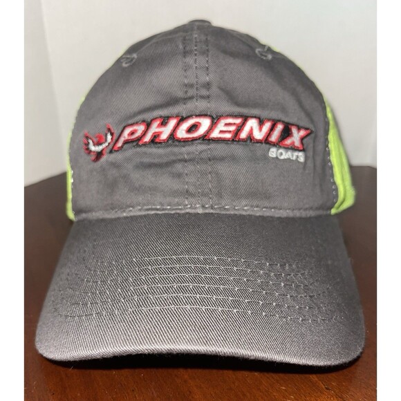 Outdoor Cap Other - Outdoor Cap Pheonix Boats Trucker Baseball Cap Gray Red Neon Yellow Adjustable